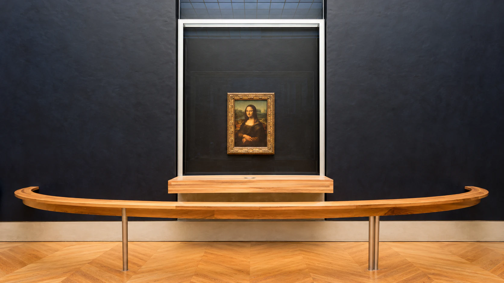 Mona Lisa in the Salle des États