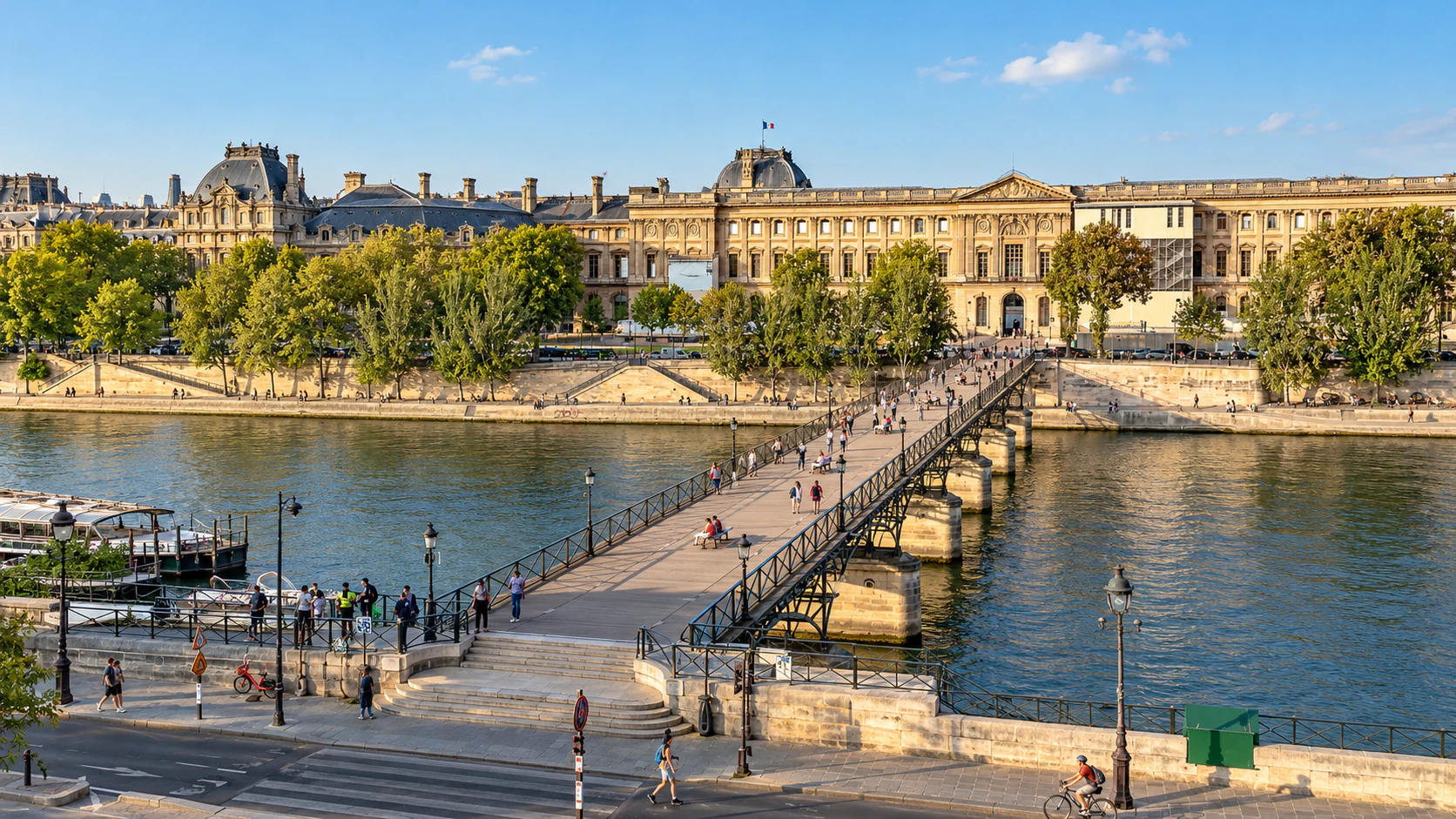From the Seine to the Louvre
