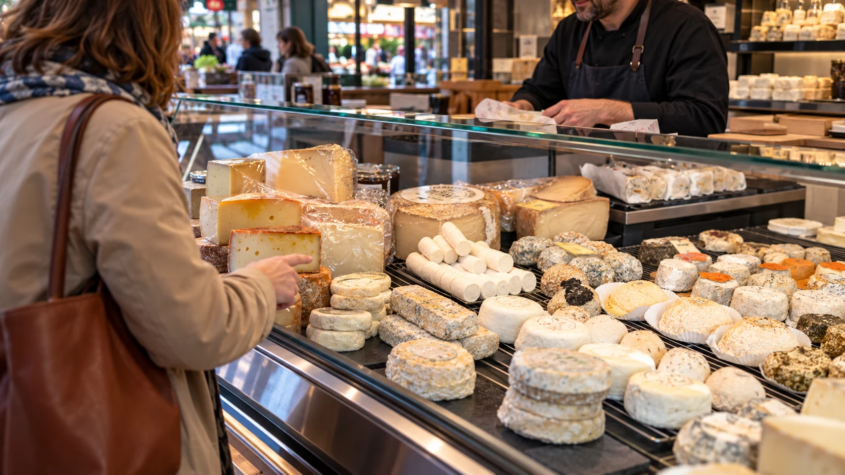 Cheese counter