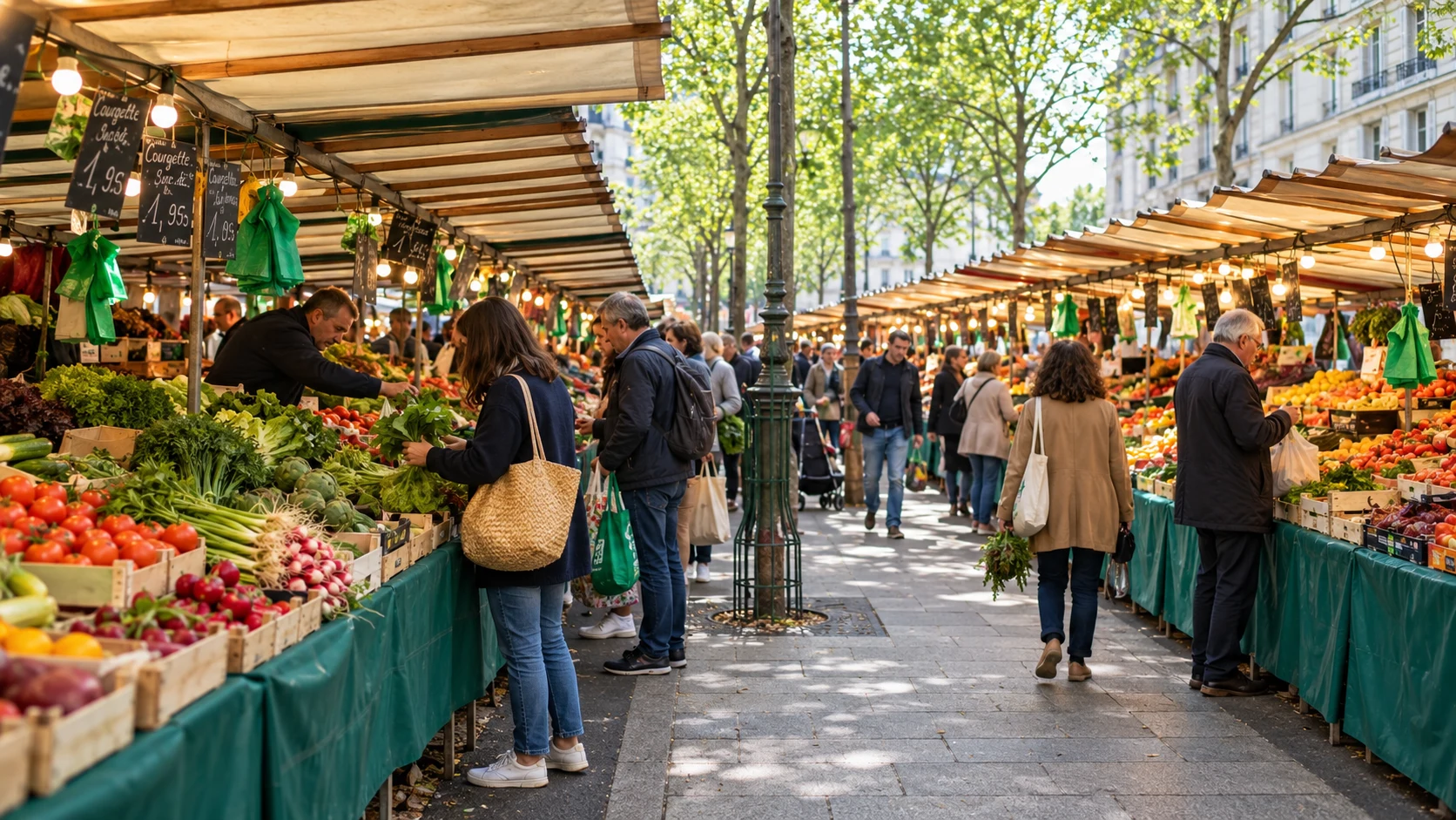 Marché Bastille, Paris