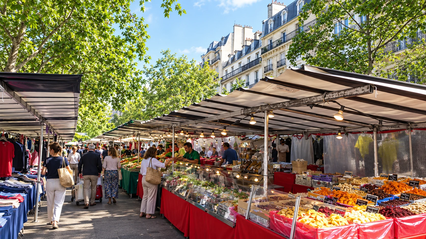 Marché Saxe-Breteuil, Paris