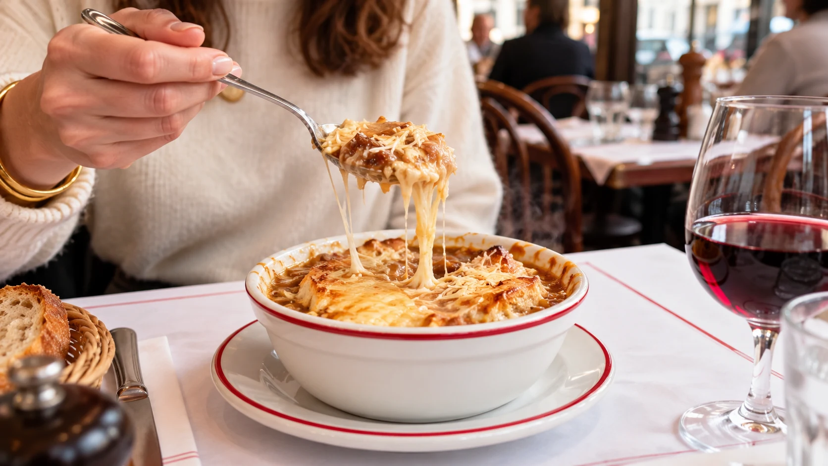 Onion soup