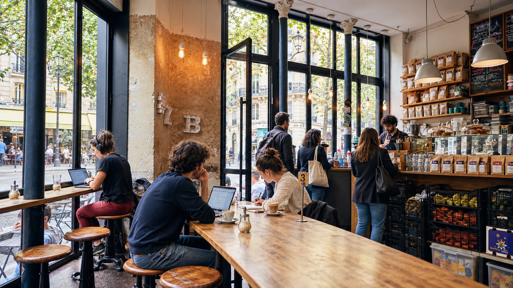 KB CaféShop – Trudaine, Paris