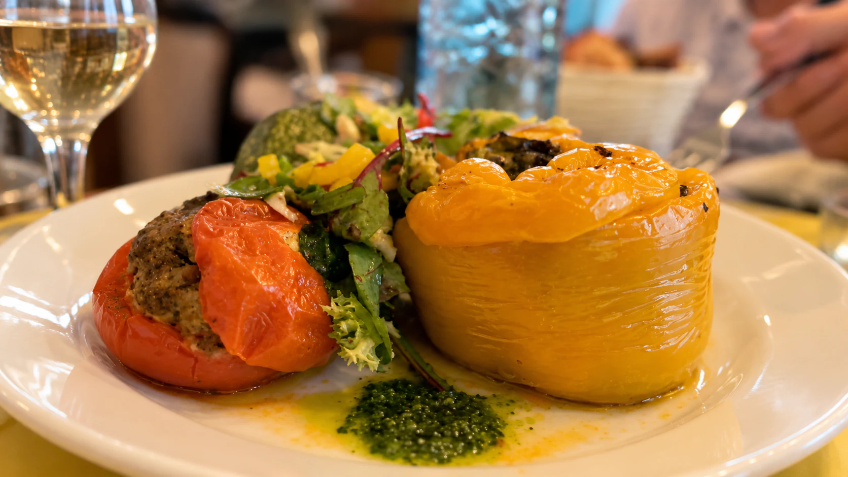 Stuffed Provençal vegetables