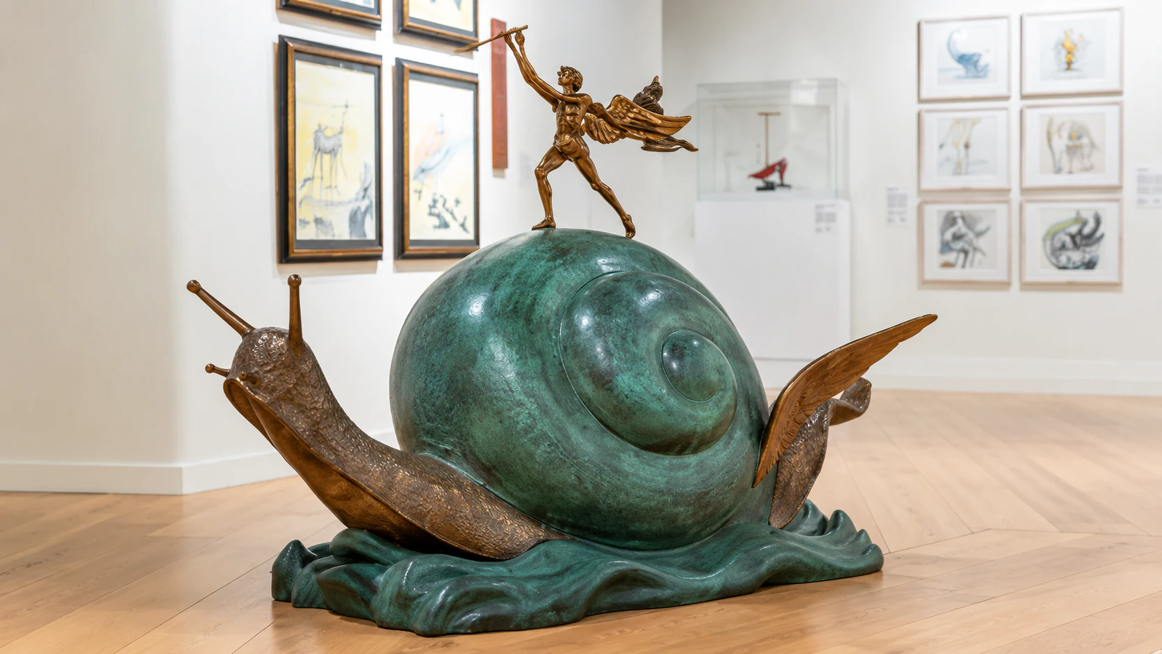 Snail and angel