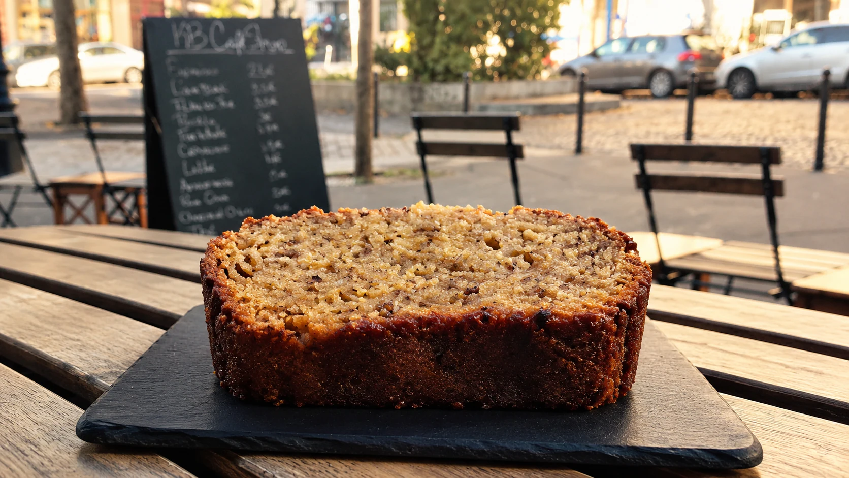 Banana bread at KB CaféShop