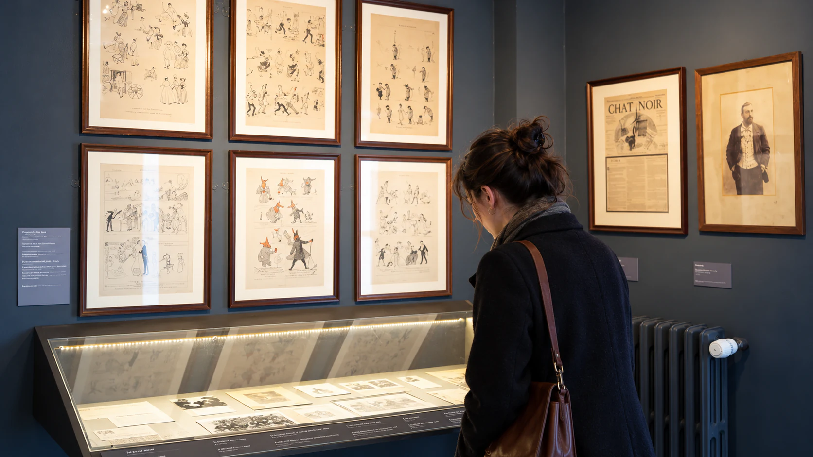 Chat Noir documents and illustrations