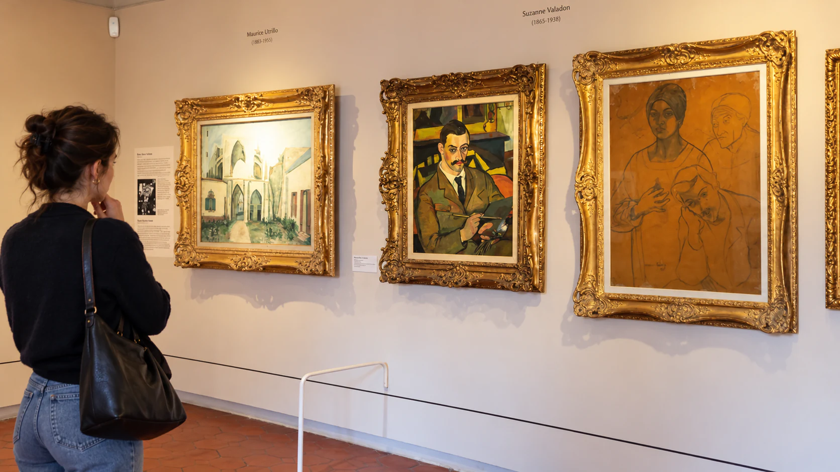 Paintings of Montmartre artists