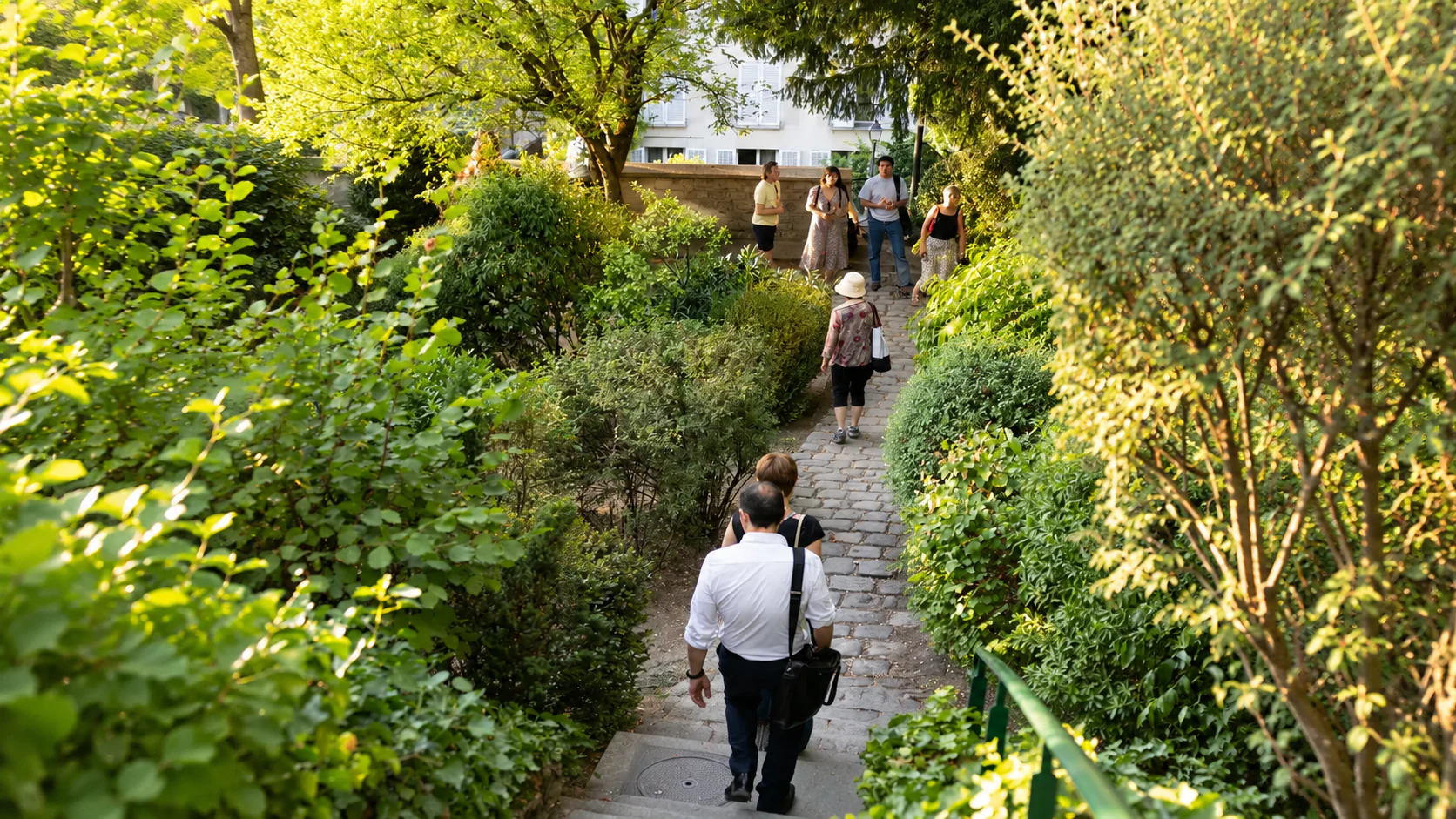 Renoir garden steps