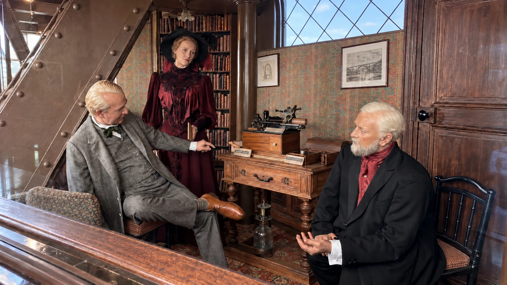 Gustave Eiffel’s office display