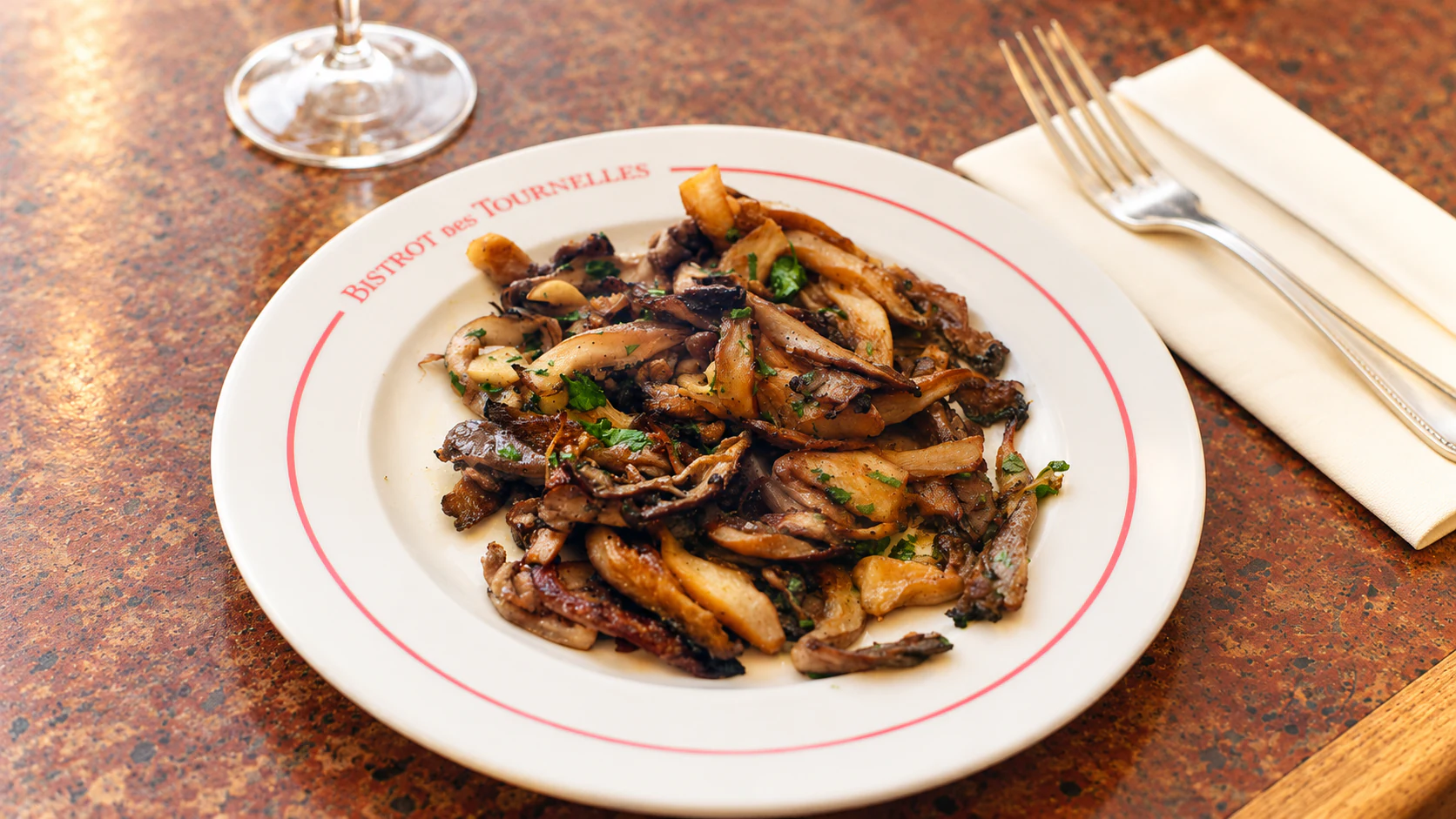 Sautéed mushrooms