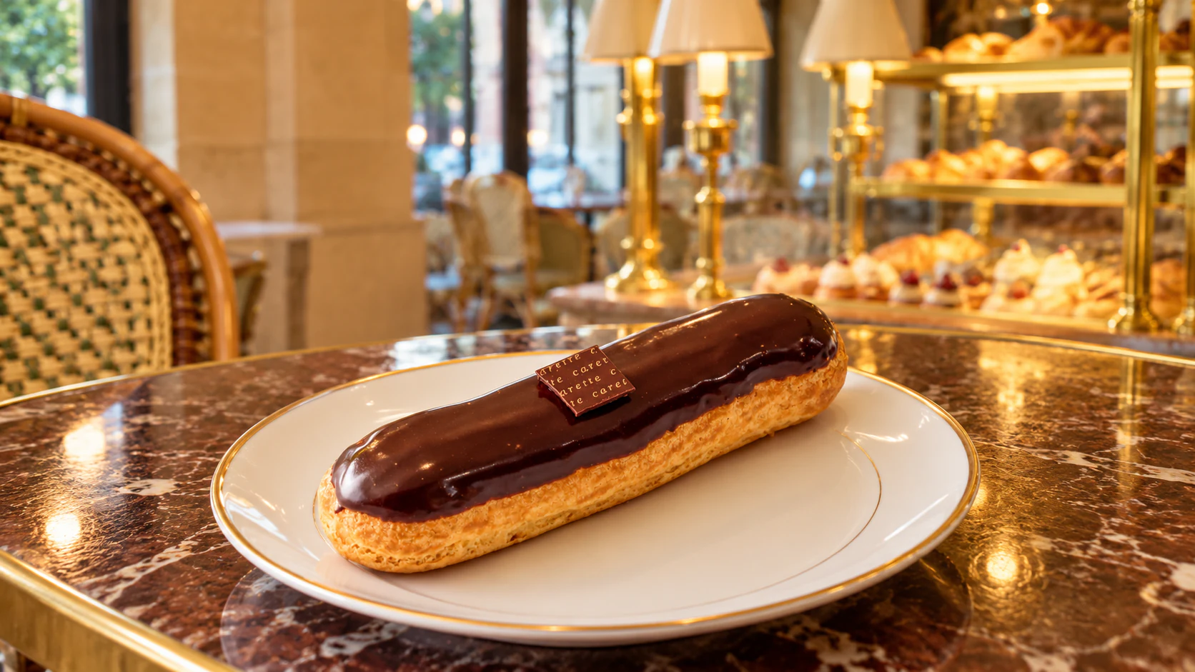 Chocolate éclair