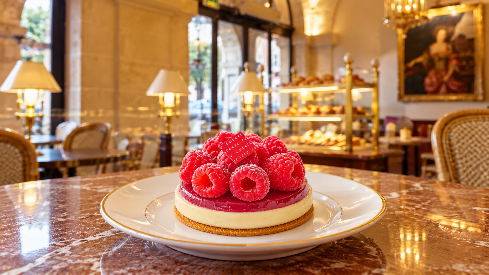 Raspberry tart