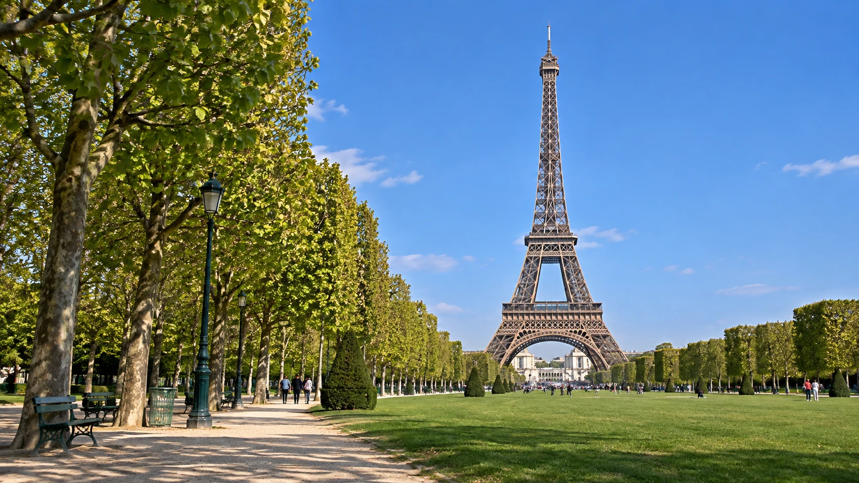 Tower and park walk