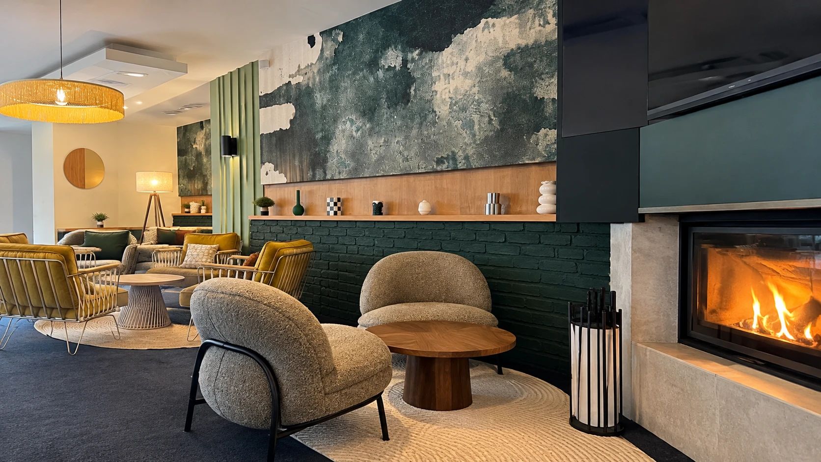 Hotel lounge